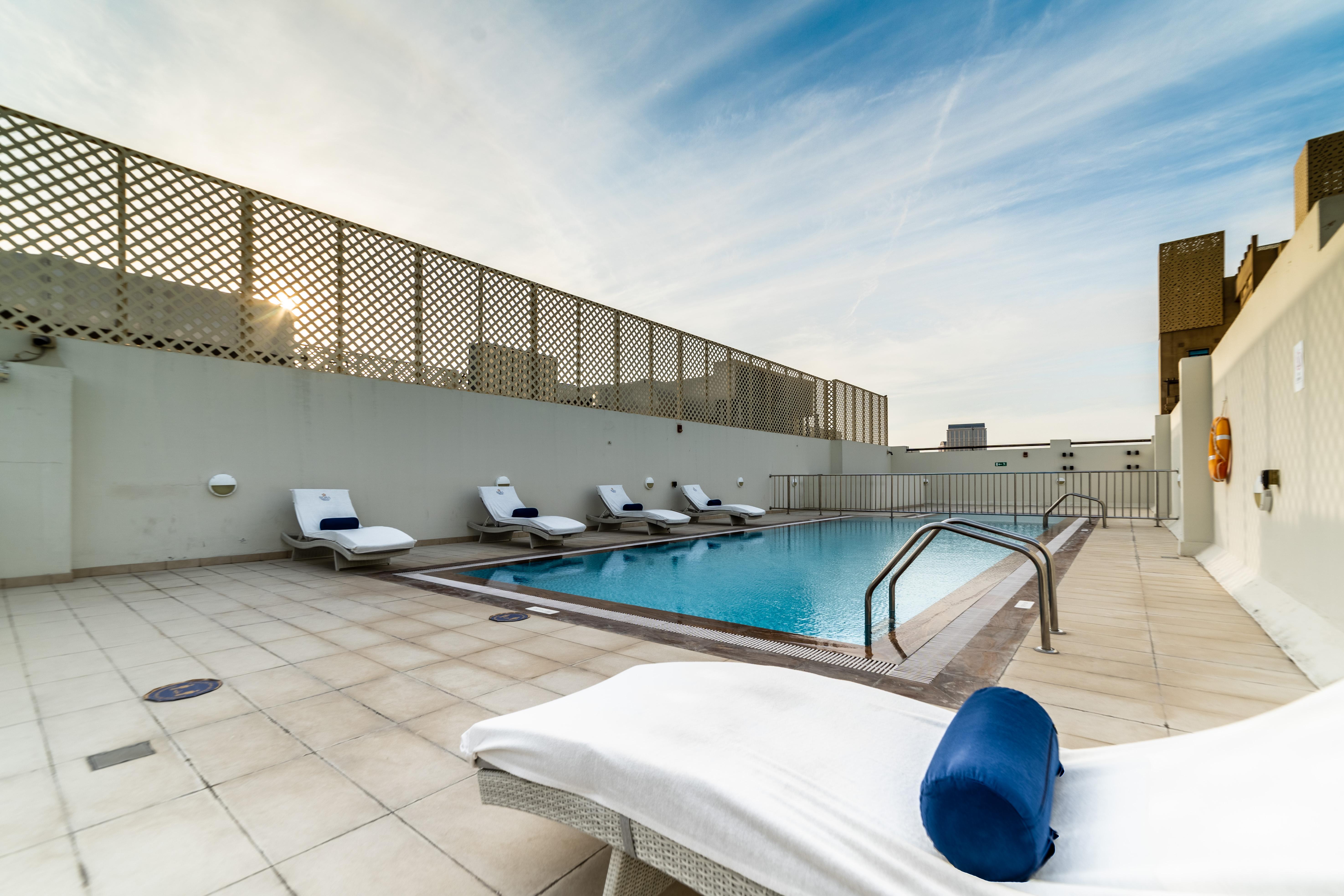 Suha Creek Hotel Apartment, Waterfront Jaddaf Dubai Buitenkant foto